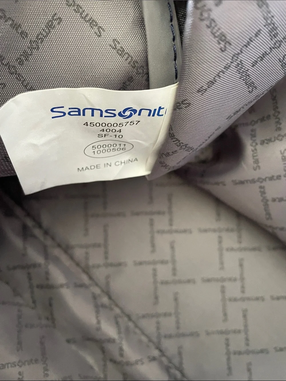 SAMSONITE TRAVEL CARRY ON DUFFEL BAG Navy Blue
